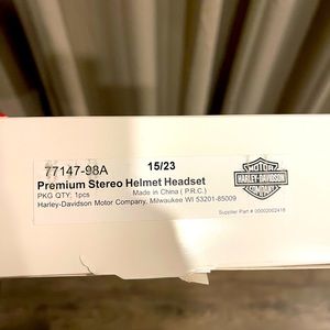 Premium Stereo Helmet Headset